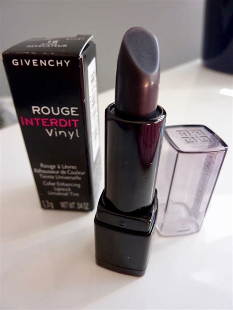 givenchy rouge interdit vinyl lipstick n13|givenchy rouge interdit temptation lipstick.